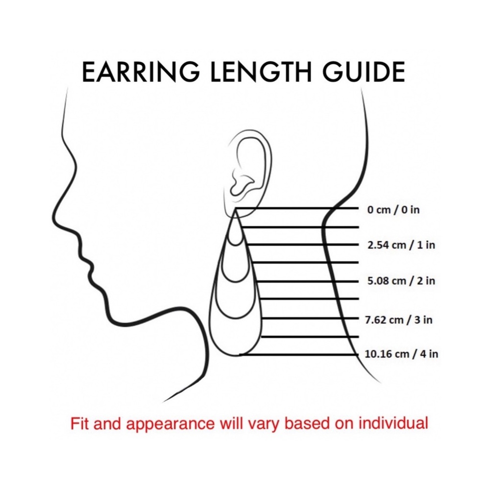 2/$20!  Gold Interlocking Circle Dangle Earrings - Picture 4 of 5